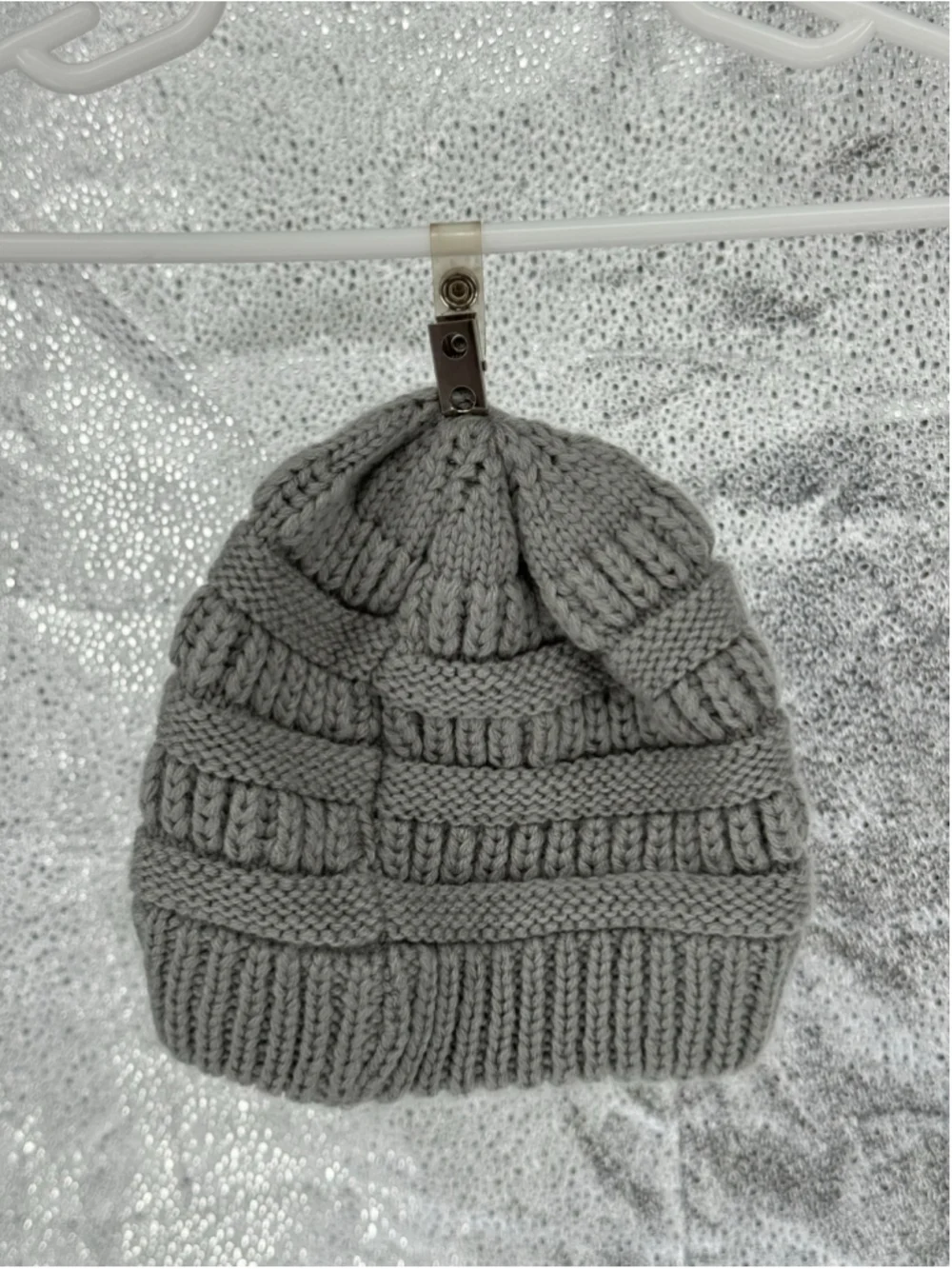 Kids Unbranded Black Grey and NavyKnit Beanie Hats One Size three pack